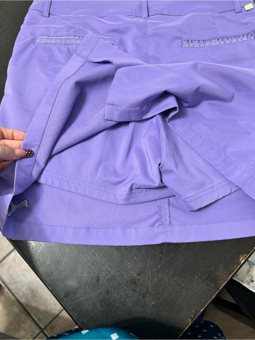 Puma Lilac Women's Mini Skirt - Picture 6 of 9